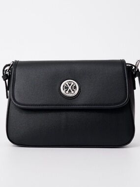 Christian Lacroix CXL Karen Caviar Shoulder Bag - Black MSRP $98 women’s